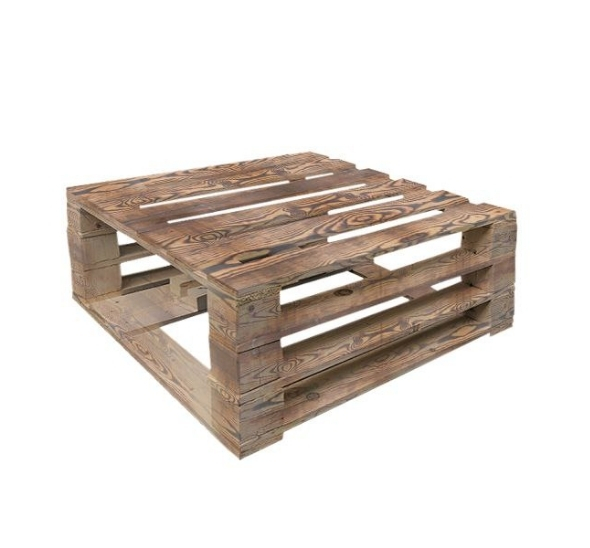 Обожжённый cтол журнальный