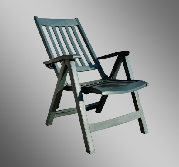 Кресло-шезлонг Зеленое