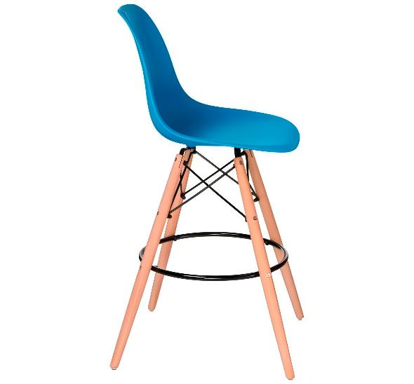 Стул барный Eames синий