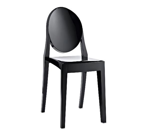 Стул Victoria Ghost черный