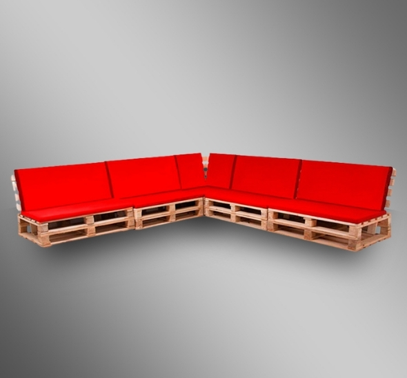 Диван модульный из паллет