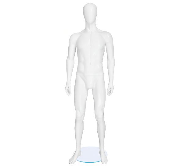 Манекен мужской белый