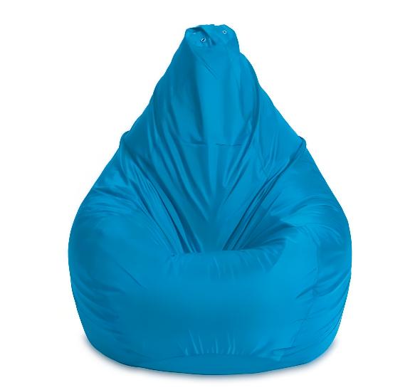 Пуф кресло-мешок голубой