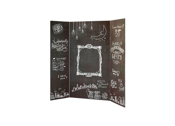 Ширма с поверхностью для мела