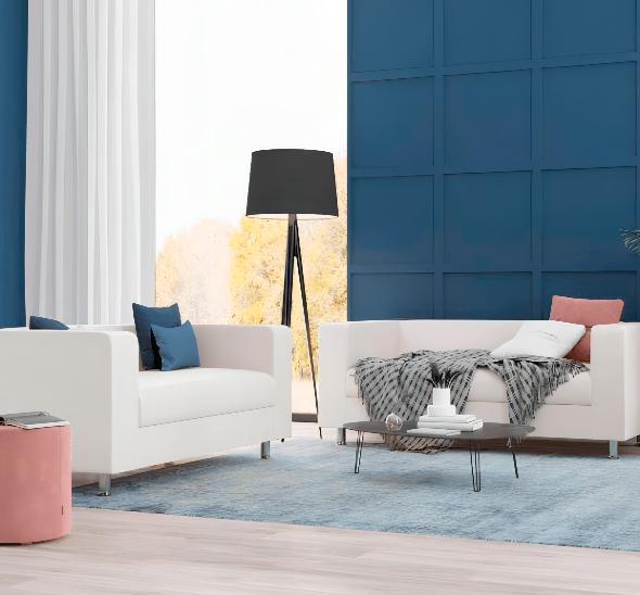 Диван двухместный Erwin White