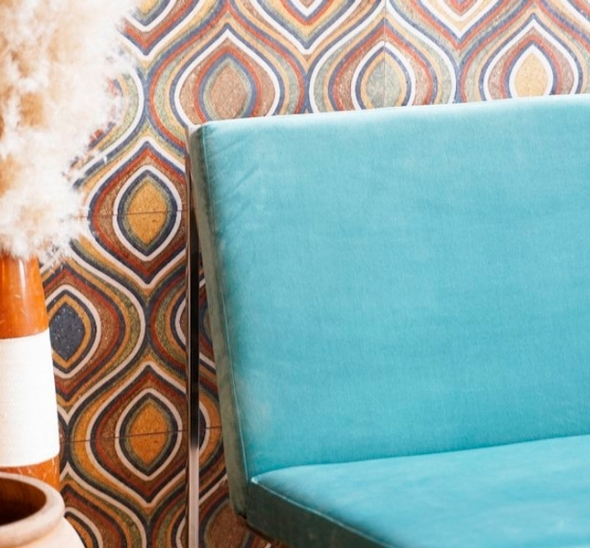 Кресло Chrome & Mint Color