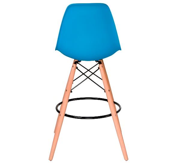 Стул барный Eames синий