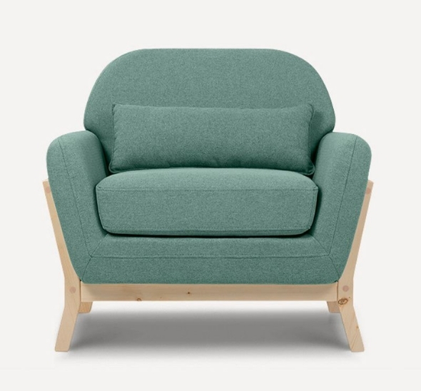 Кресло Pedestal Mint