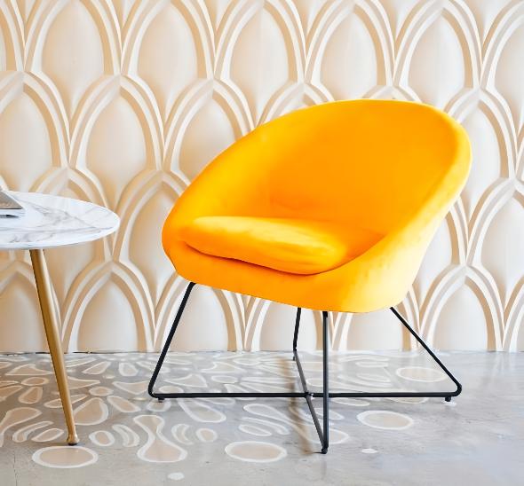 Кресло Barbara Yellow