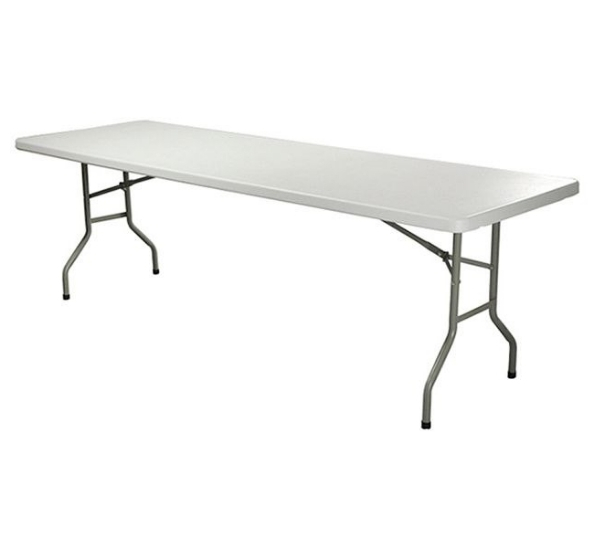 Стол прямоугольный серый