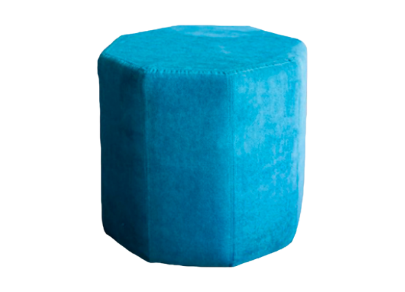 Пуфик многоугольный Аквамарин