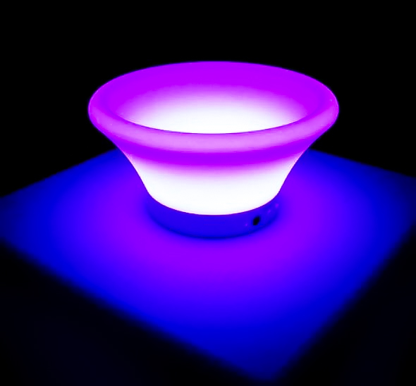 Ваза LED круглая