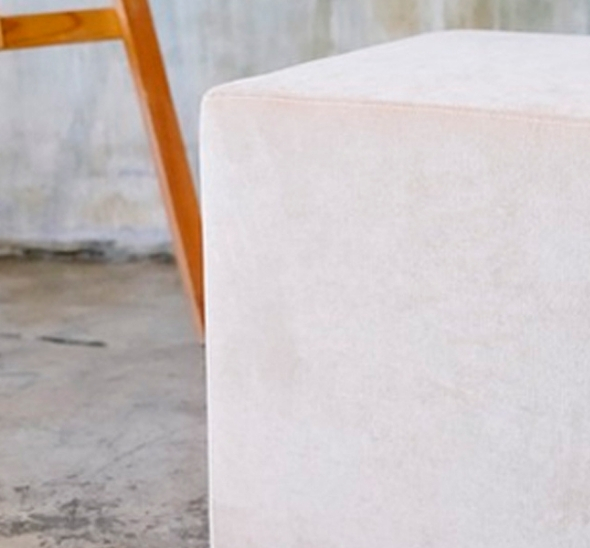 Пуфик Куб Бежевый