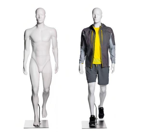 Манекен мужской белый