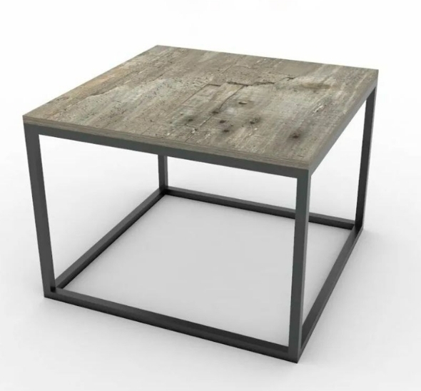 Журнальный стол Loft Craft Coffee серый