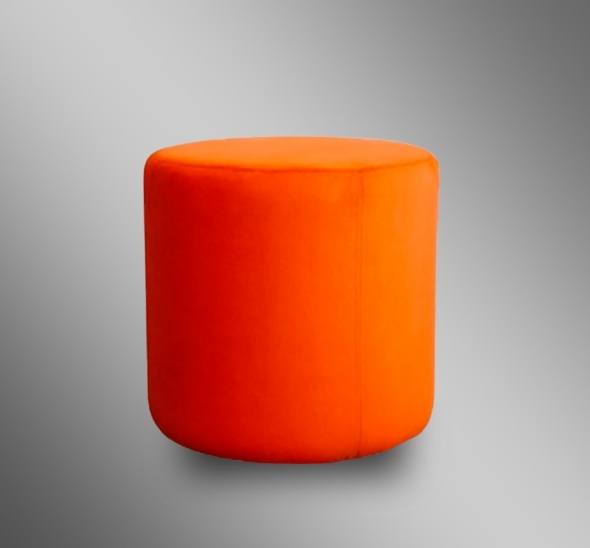 Пуфик круглый Оранжевый