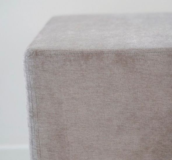 Пуфик Куб Серый