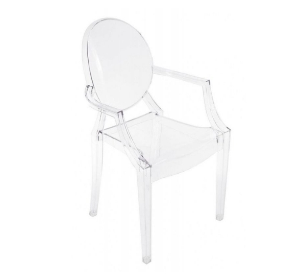 Стул детский Ghost прозрачный