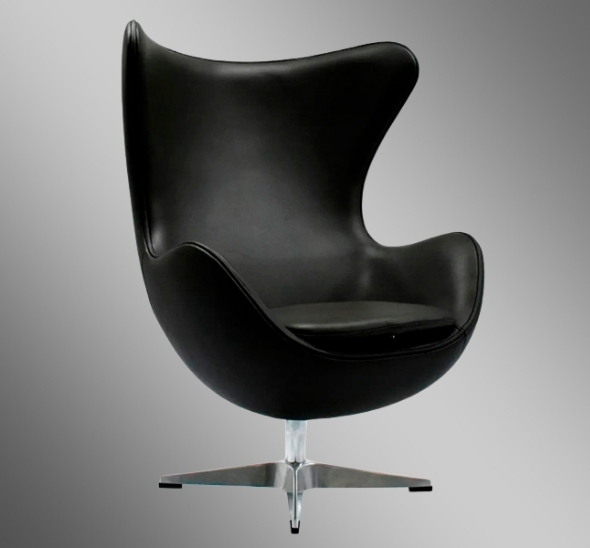 Кресло Egg Черное