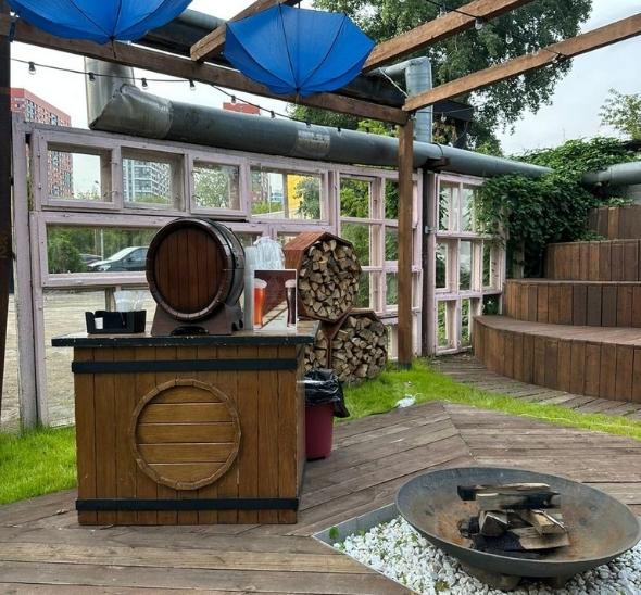 Пивная барная стойка