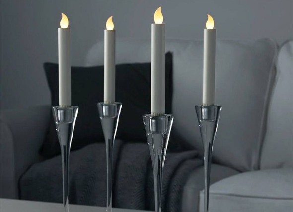 LED свеча на батарейках