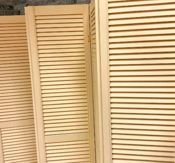 Ширма Fold жёлтая