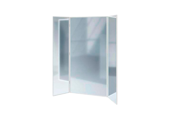 Зеркальная ширма с серебром