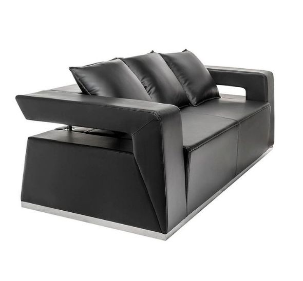 Диван Hi-Tech трехместный черный