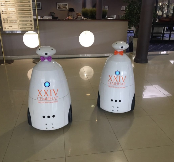 Рекламный робот