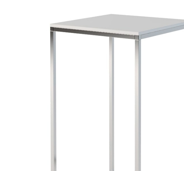 Барный стол Лаконичность с белой столешницей