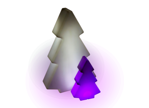 Елочка с подсветкой