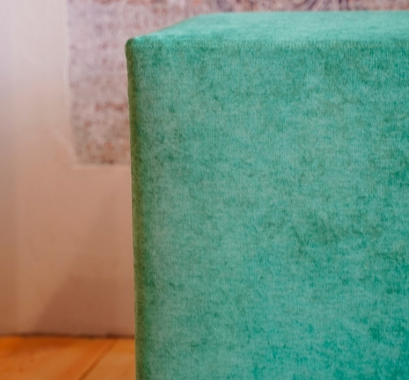 Пуфик прямоугольный Изумруд