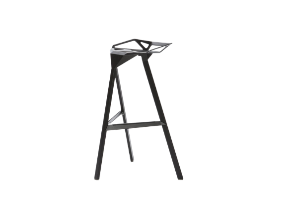 Стул барный One Black