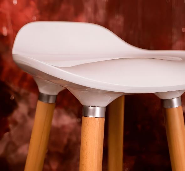 Стул барный Tucker White