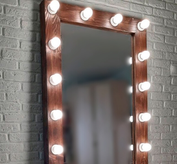 Зеркало Долина грёз коричневое