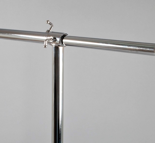 Вешало на колёсах хромированное Pollux