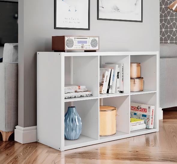 Стеллаж на 6 ячеек