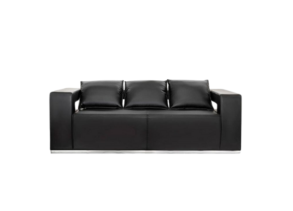 Диван Hi-Tech трехместный черный