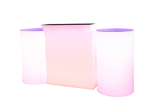 Барная стойка с коктейльными столами