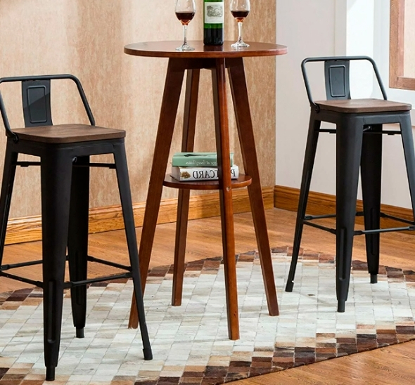 Стул барный Tolix чёрный