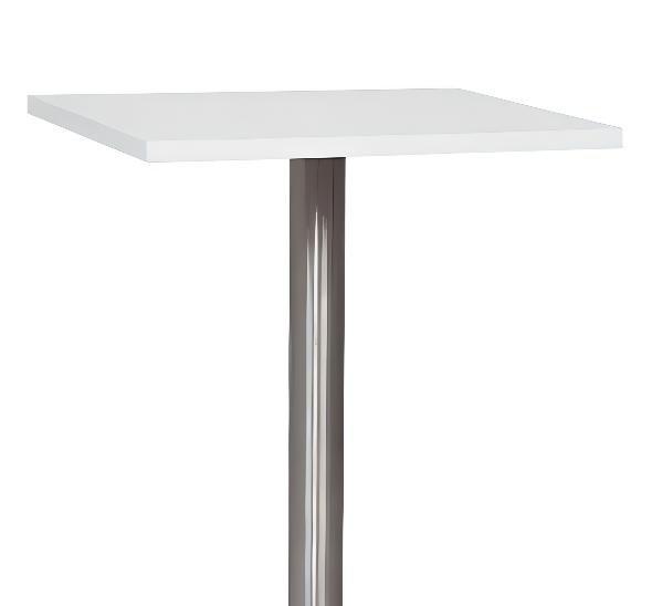 Стол коктейльный Quadratic 60х60 белый