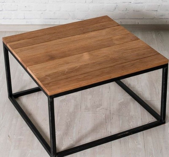 Журнальный стол Loft Craft Coffee коричневый