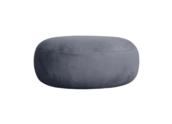 Пуфик круглый Серый