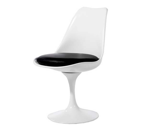 Стул Tulip (Тулип) чёрно-белый