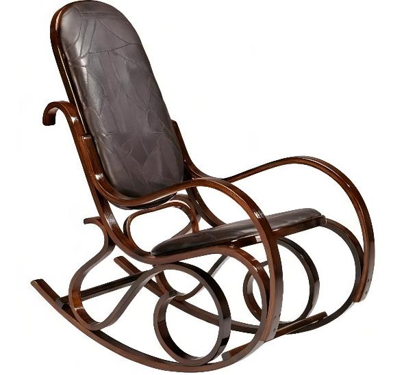 Кресло-качалка Экокожа