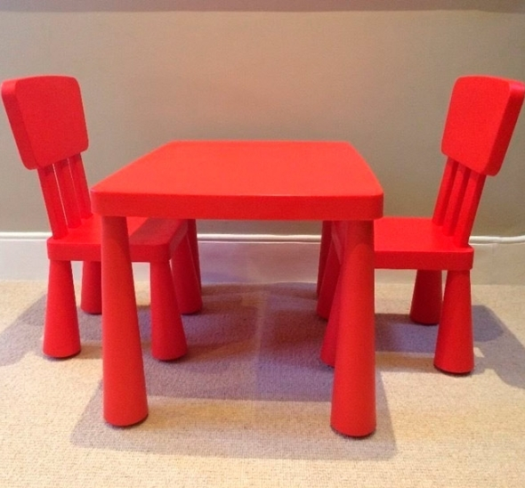 Детский столик Mammut Red