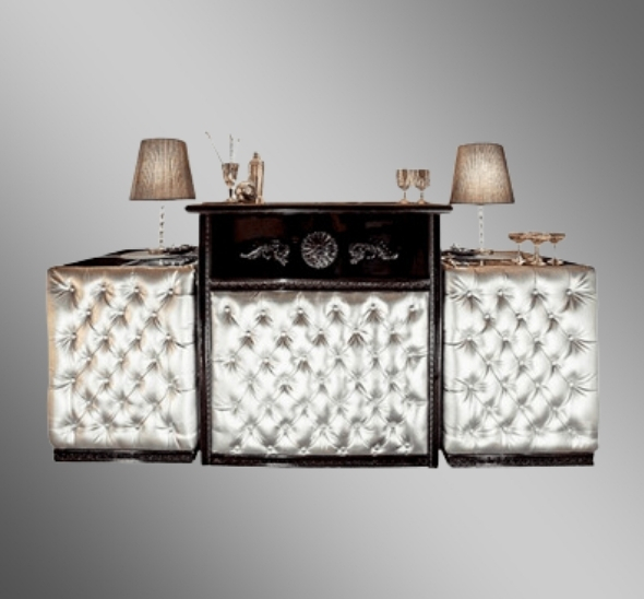 Кожаная барная стойка