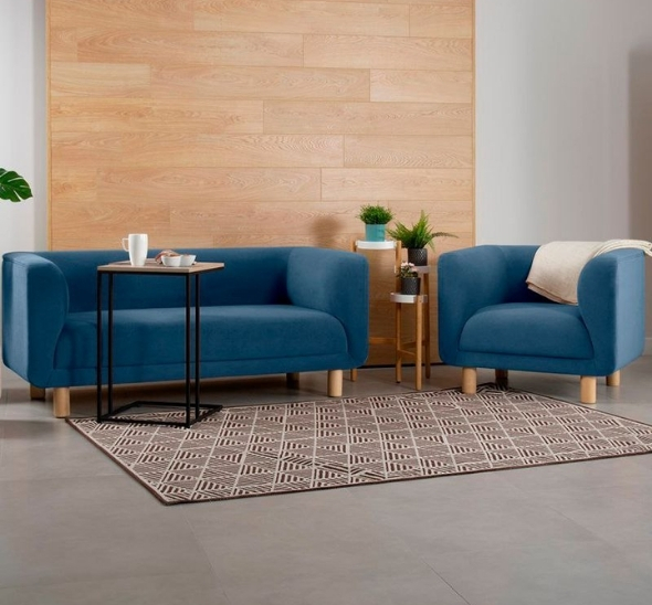 Кресло Cushion Blue