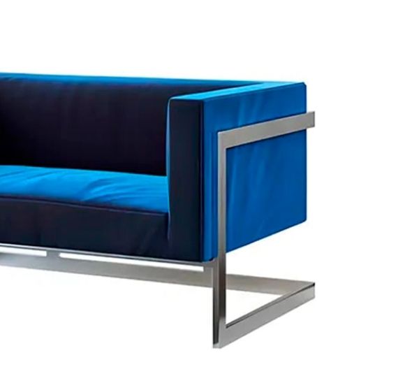 Диван Andrian Silver Blue