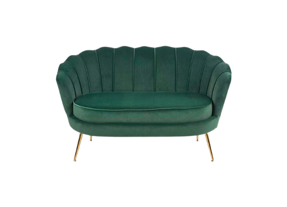 Диван Shell зеленый